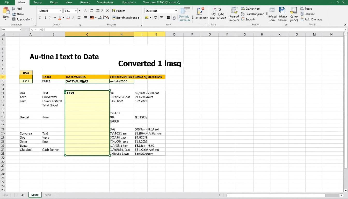 découvrez comment convertir facilement du texte en date dans excel grâce à notre guide complet étape par étape, idéal pour optimiser la gestion de vos données.