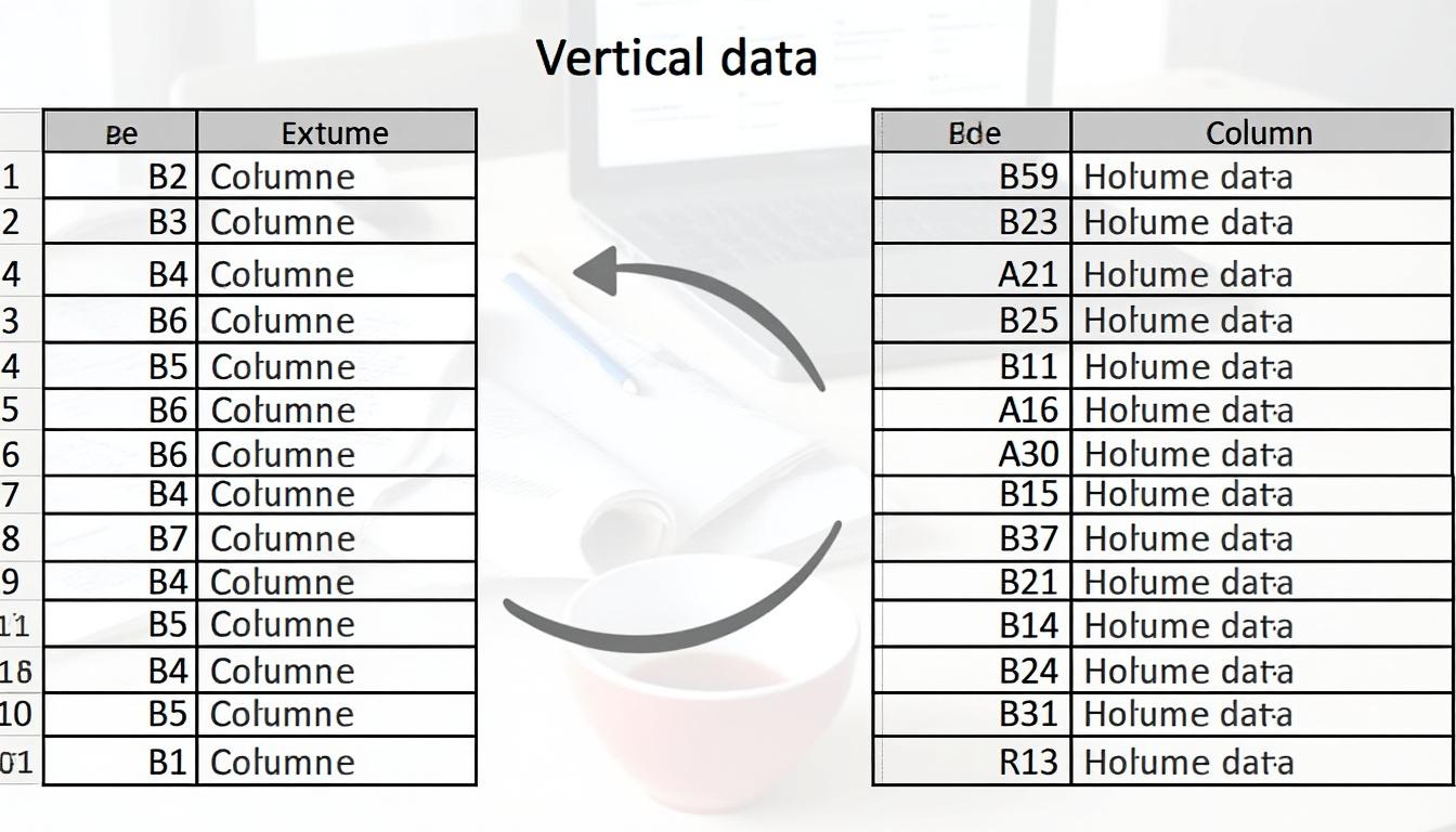 apprenez à transformer facilement une ligne en colonne dans excel grâce à notre guide complet étape par étape, adapté à tous les niveaux.