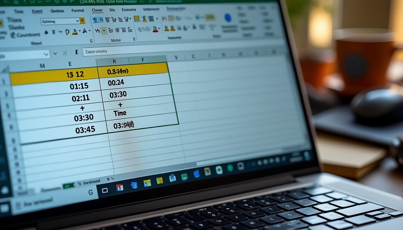 apprenez à additionner des heures sur excel grâce à ce guide complet. découvrez des méthodes simples et astuces pour gérer efficacement vos calculs horaires.
