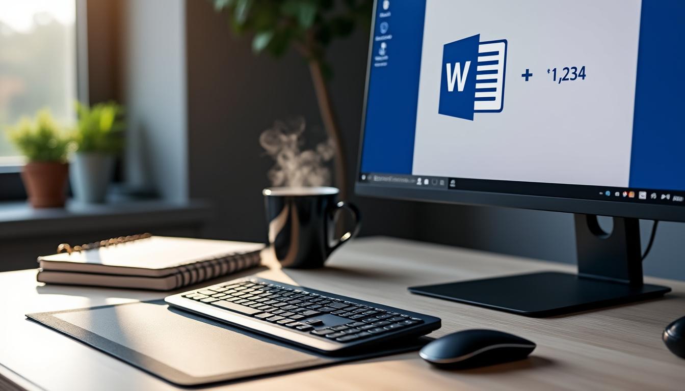 découvrez comment afficher le nombre de caractères dans word grâce à notre guide complet étape par étape, simple et rapide.