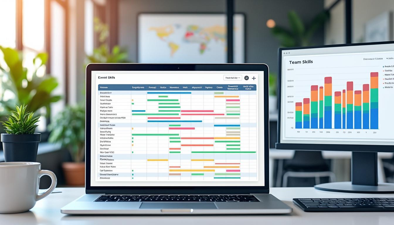 découvrez comment créer une matrice de compétences efficace avec excel grâce à notre guide complet, étape par étape, pour gérer et analyser les compétences de votre équipe.