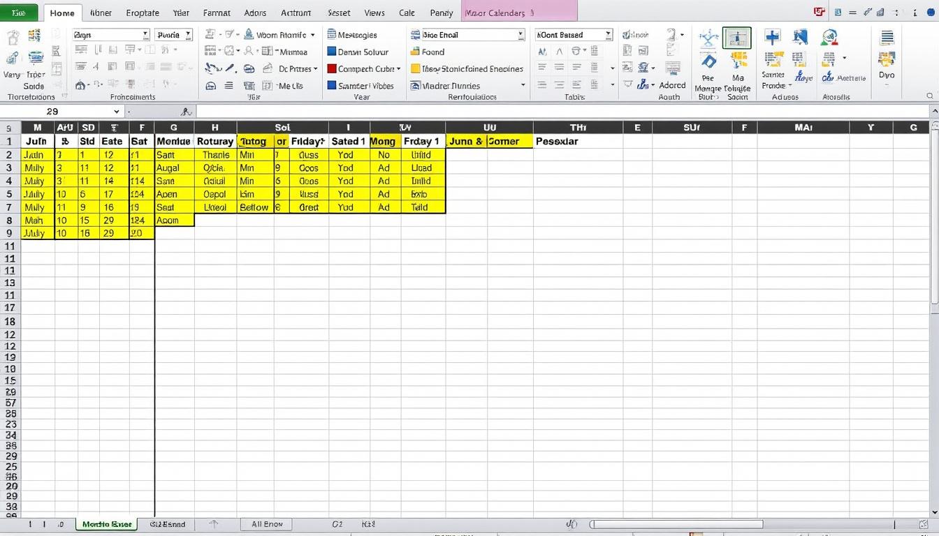 découvrez comment télécharger un calendrier excel perpétuel pour avril [année], facile à utiliser et personnalisable, sans aucune limite de dates.